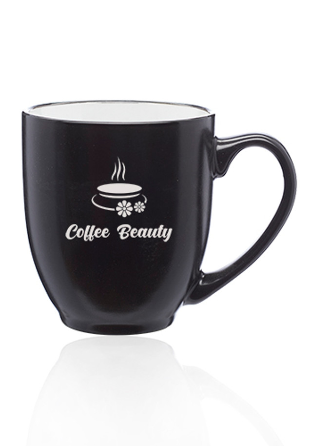  16 oz. Bistro Two Tone Ceramic Mugs