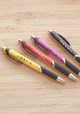 Bright Colors Rubber Grip Ballpoint Pens  - Image 8