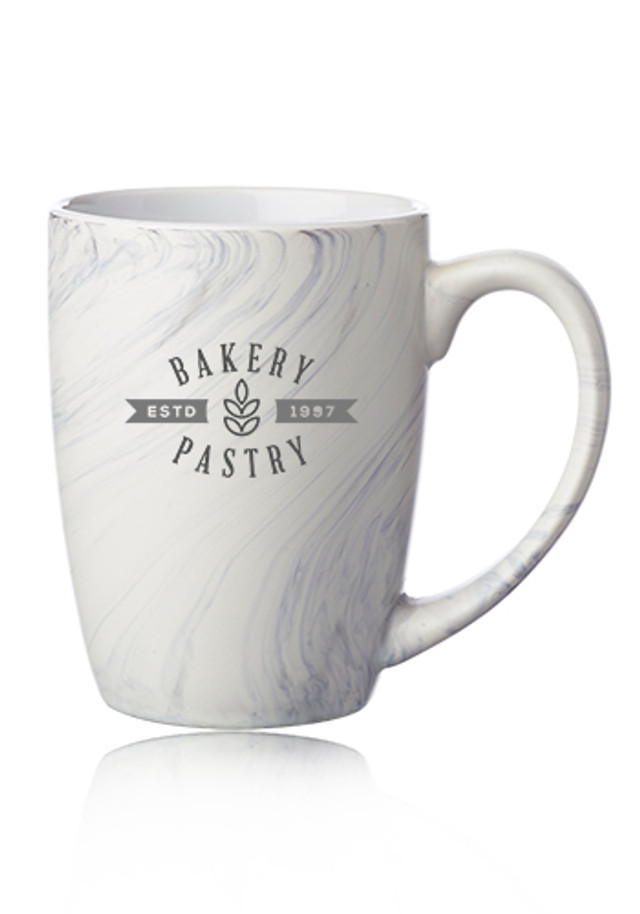 10 oz. Marble Glaze Ceramic Mugs