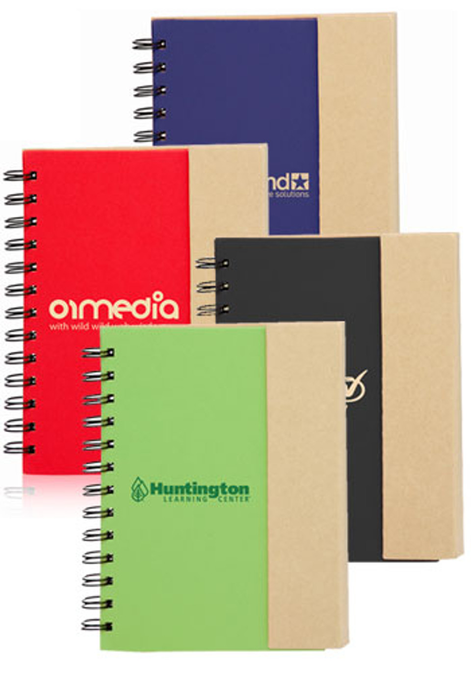 Two Tone Eco Friendly Notebooks  - Image 4