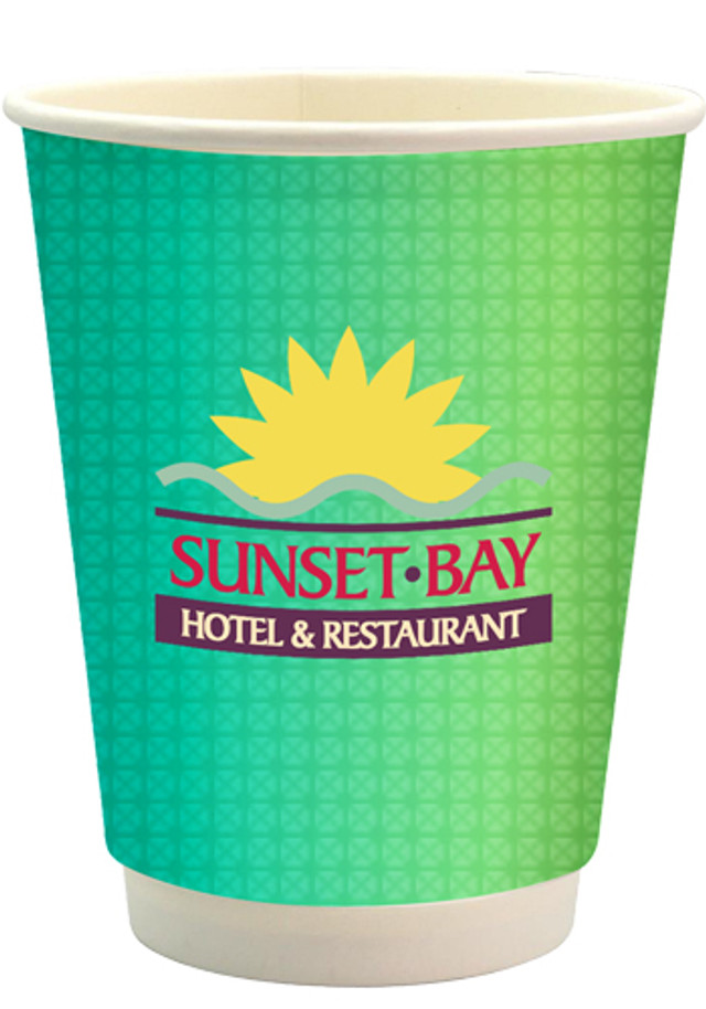 12 oz Full Color Paper Cup