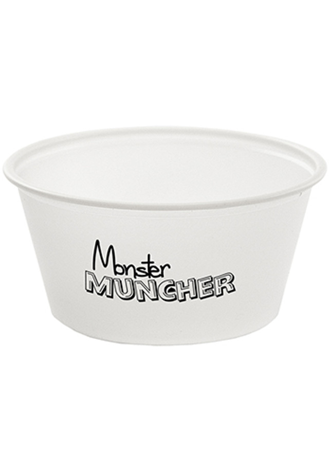 3.25 oz Frosted Plastic Souffle Cup