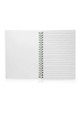 White Spiral Notebooks with Elastic Band  - Image 8