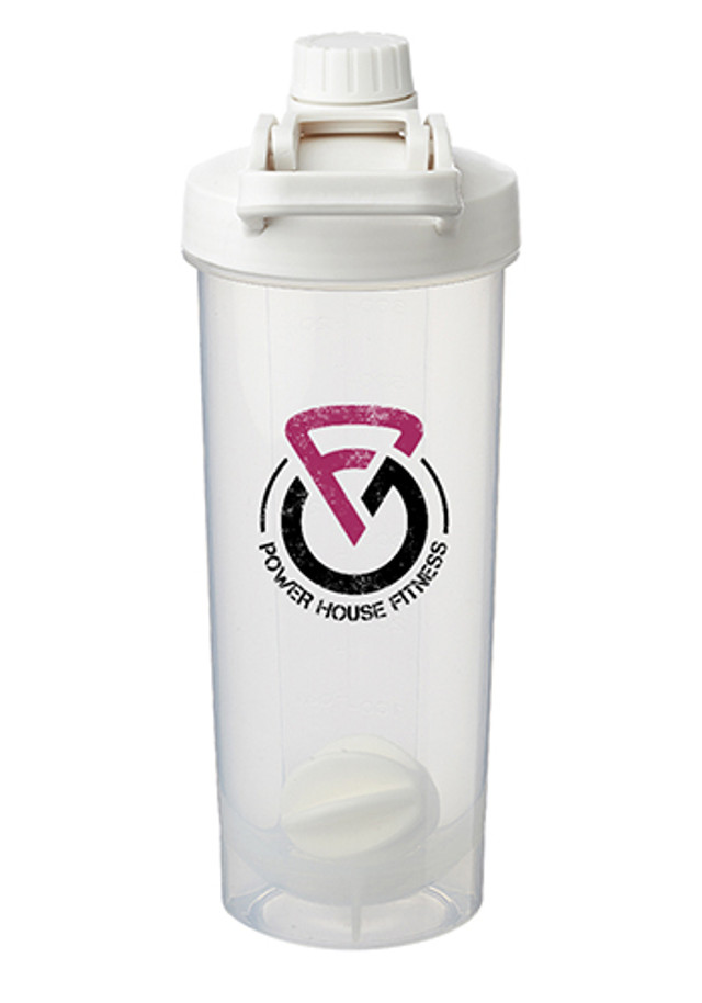 24 oz. Olympian Plastic Shaker Bottles with Mixer