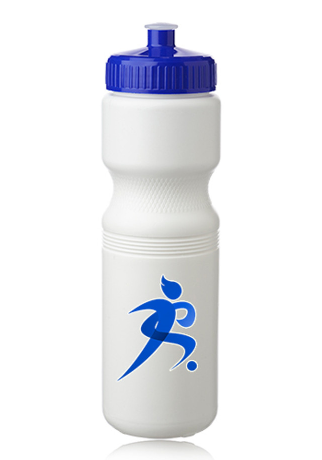 28 oz. Plastic Water Bottles with Push Cap