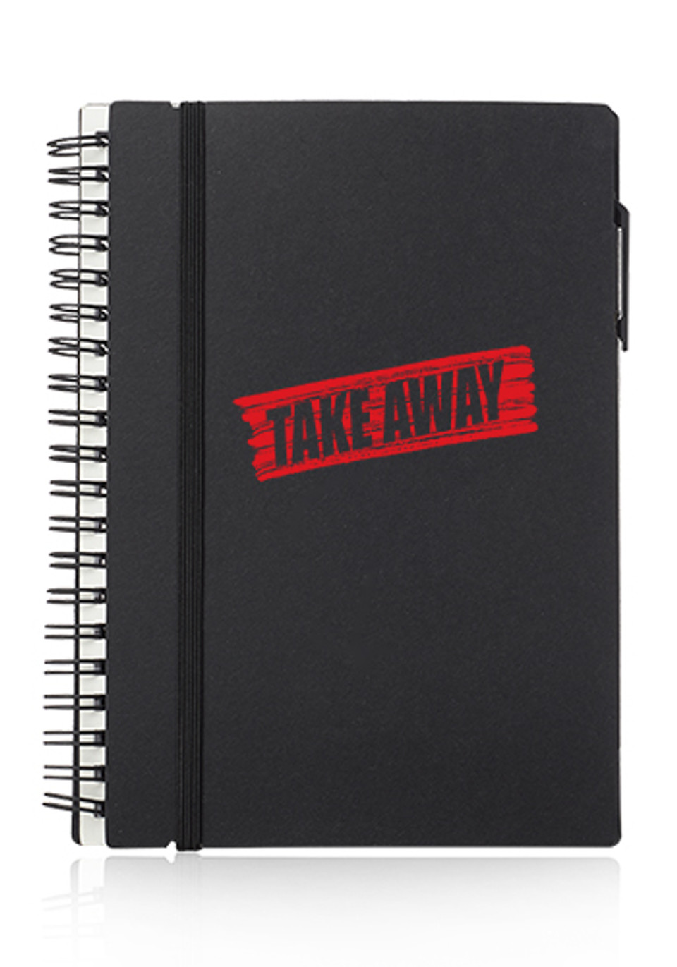Spiral Notebooks with Elastic Closure