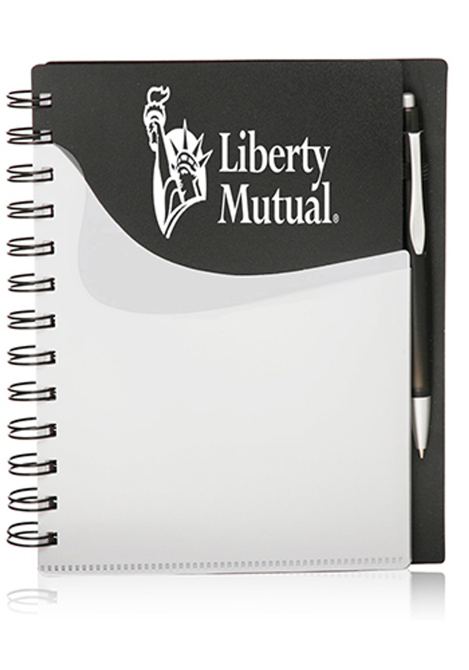 Spiral Notebooks with Front Pocket