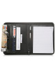 Zippered Black Leather Portfolios  - Image 5