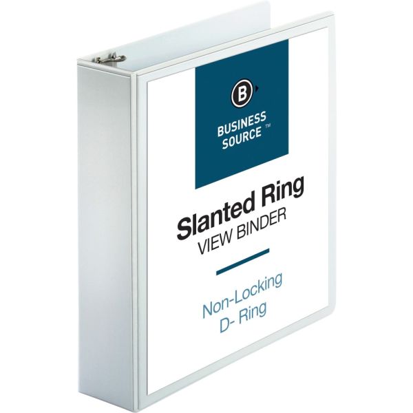 Business Source Basic View 3-Ring Binder, 2