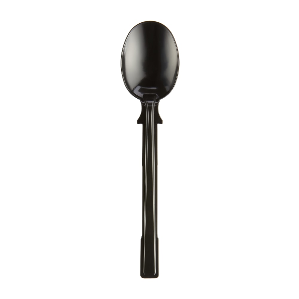 SmartStock T-Series Disposable Cutlery Refills, Polystyrene Soup Spoons, Black, 40 Soup Spoons Per Refill, Box Of 24 Refills  - Image 3