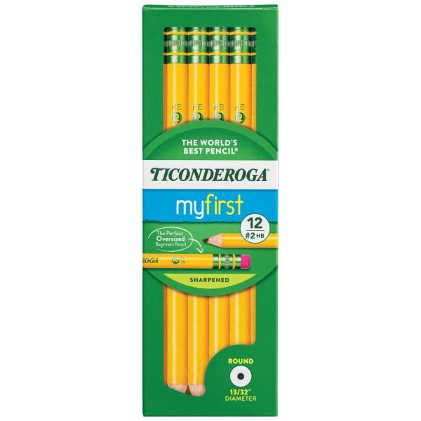 My First Ticonderoga Pencil, Sharpened, Box Of 12  - Image 5