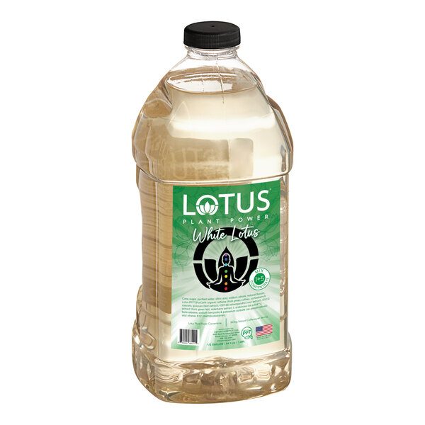Lotus Plant Power White Lotus 5:1 Energy Concentrate 64 fl. oz. - 6/Case  - Image 3