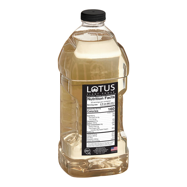 Lotus Plant Power White Lotus 5:1 Energy Concentrate 64 fl. oz. - 6/Case
