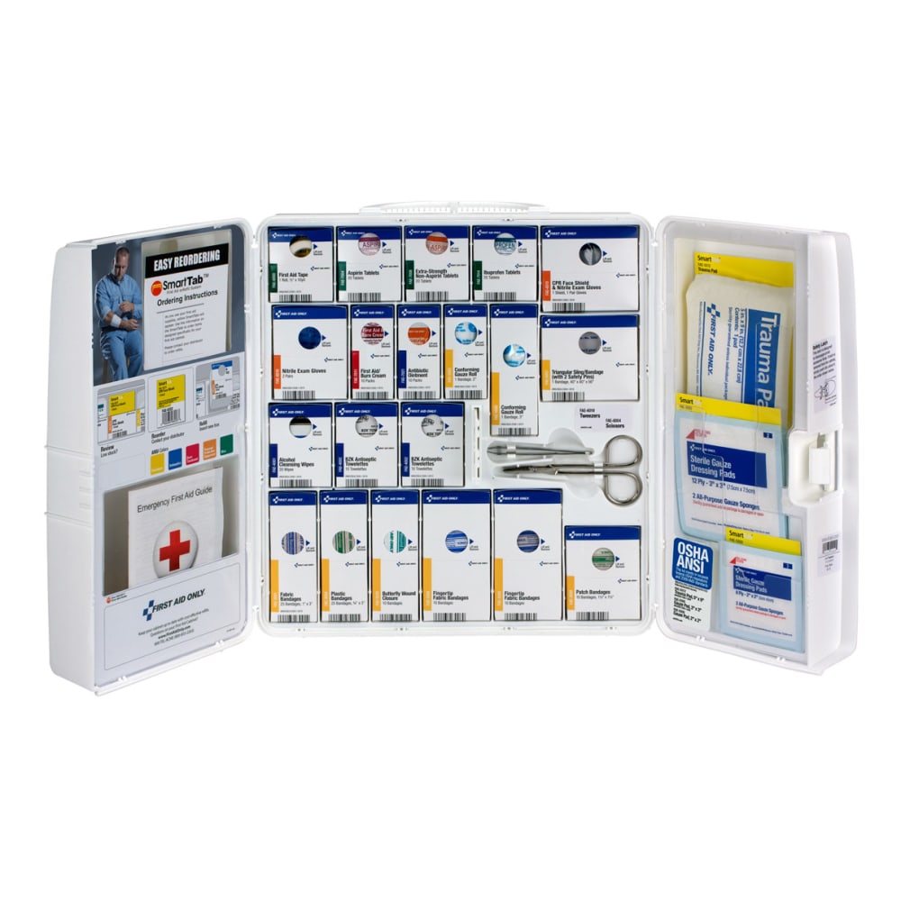 First Aid Only 245-Piece SmartCompliance First Aid Kit, White - Image 3