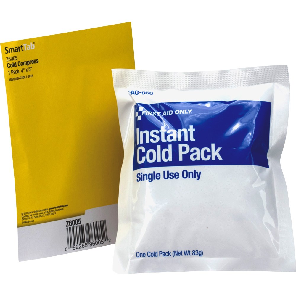 First Aid Only Instant Cold Pack - 4" Width x 5" Depth - 1 Each  - Image 3