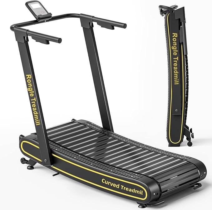 Curved Treadmill, Curved Treadmills Home, Non-Electric Motorized Treadmill-300 LBS Capacity，No Assembly Required Self-Generated Curved Treadmill Exercise Treadmills  - Image 6