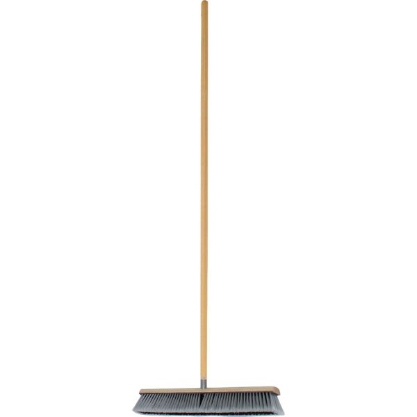 Genuine Joe Floor Sweep And Handle, 60"