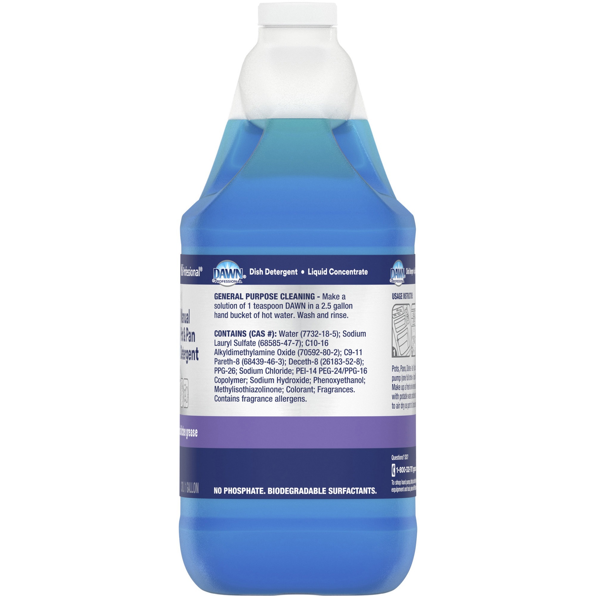 Dawn Dishwashing Liquid, Original Scent, 4/128 oz bottles  - Image 3