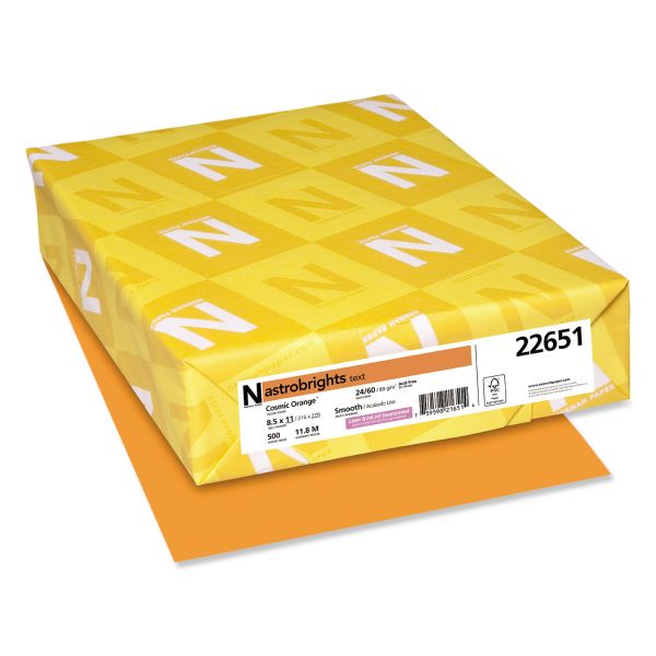 Astrobrights Color Paper - Cosmic Orange