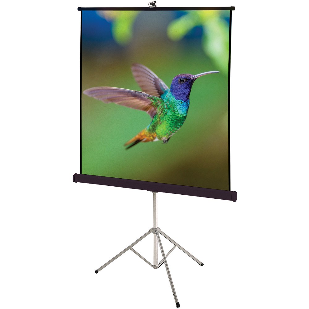 Quartet Portable Tripod Projection Screen, 70" x 70"  - Image 3