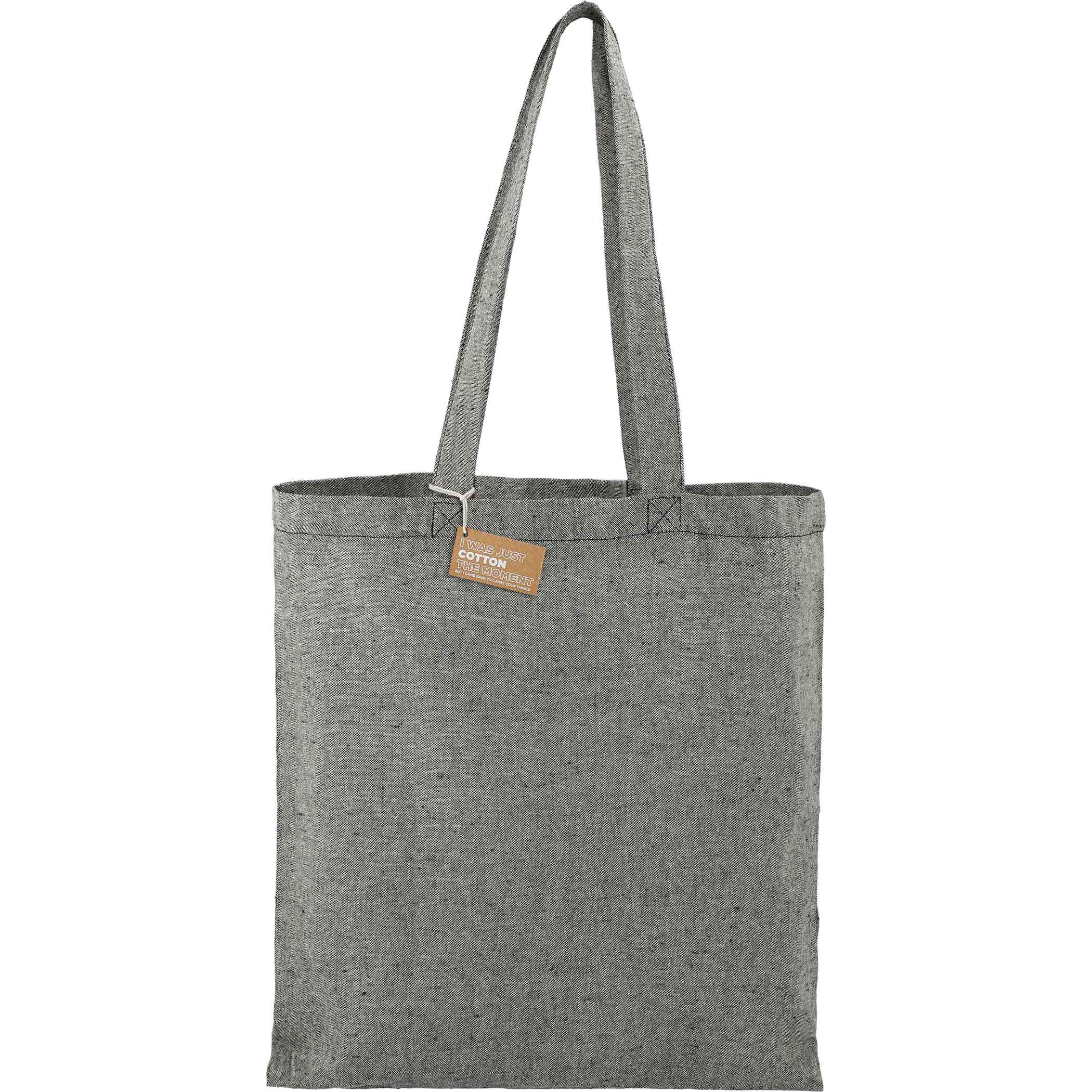 Eco-Friendly 5oz Recycled Cotton Twill Tote Bag  - Image 4