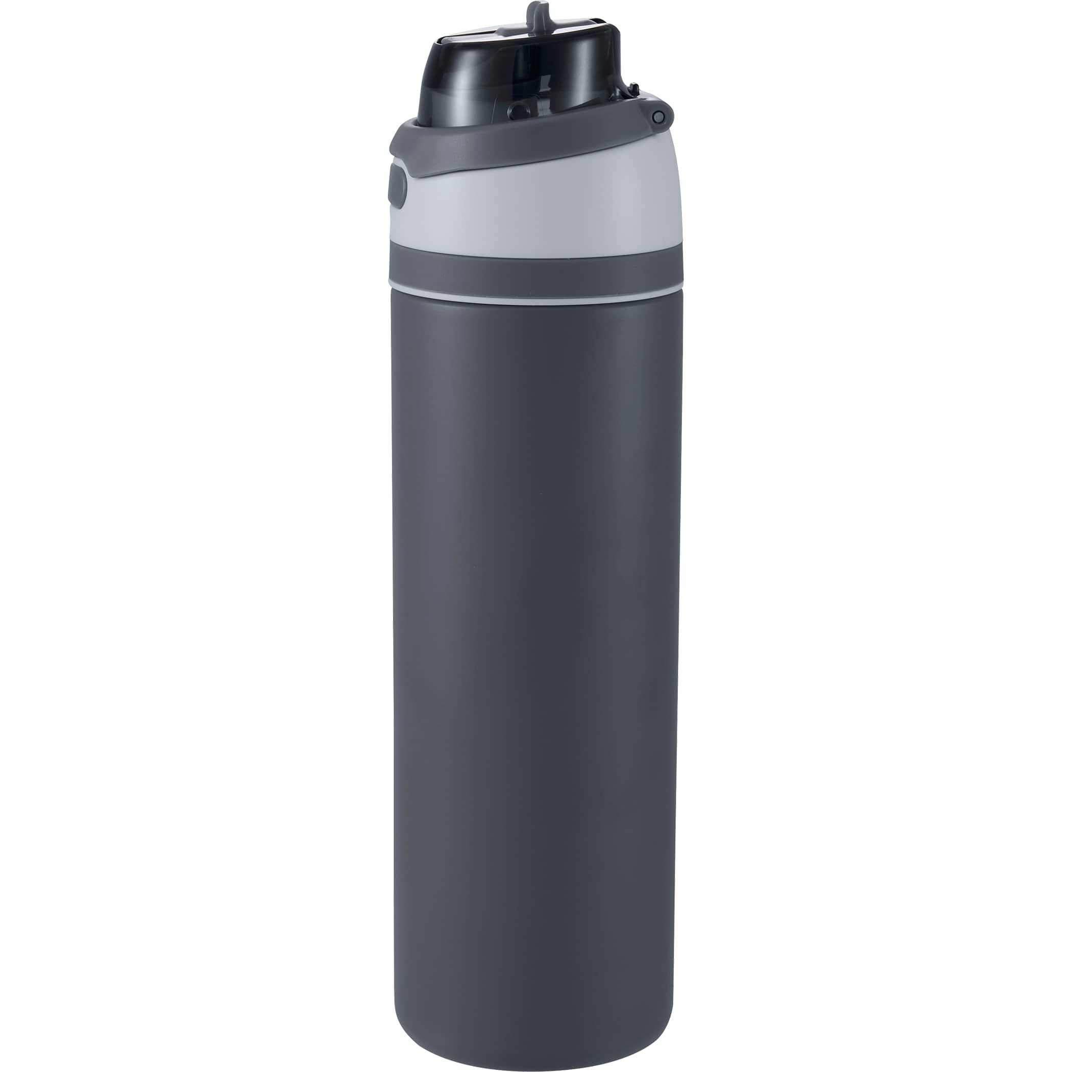 Elvin 28oz Recycled Stainless Flip Straw Bottle  - Image 4