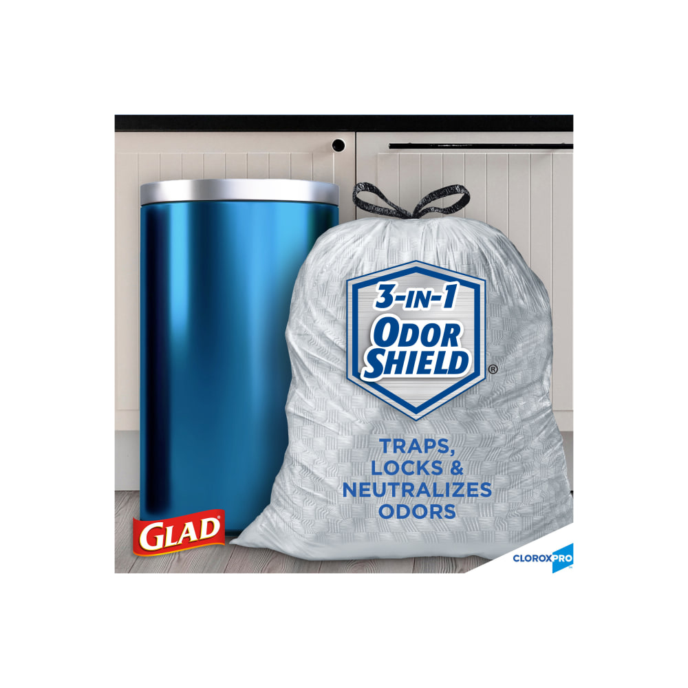 CloroxPro Glad ForceFlex Tall Kitchen Drawstring Trash Bags  - Image 4