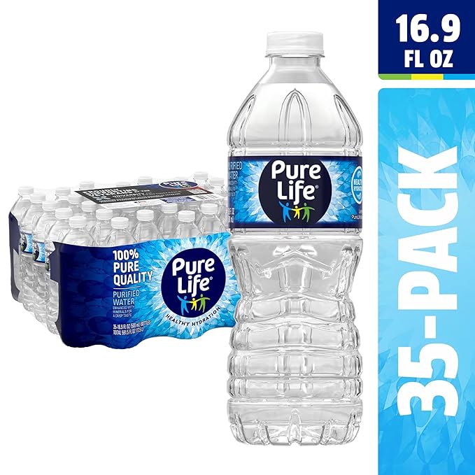 Water Pallet Pure Life Purified Water (16.9 fl. oz. bottles, 35 pk.) 54 CASES  - Image 3